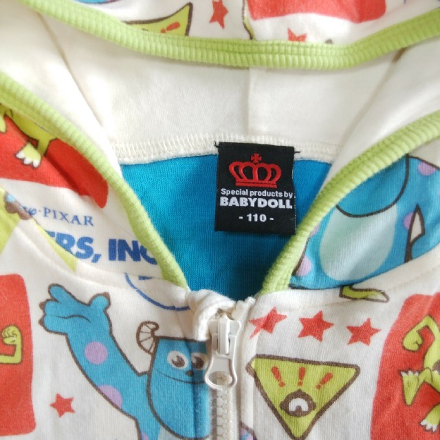 BABYDOLL(ベビードール)のBABYDOLL ﾍﾞﾋﾞｰﾄﾞｰﾙ Disney MONSTERS 110 キッズ/ベビー/マタニティのキッズ服男の子用(90cm~)(Tシャツ/カットソー)の商品写真