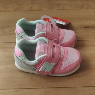 ニューバランス(New Balance)の箱なし　ニューバランス ベビー スニーカー
15.0cm ピンク/ミント(スニーカー)