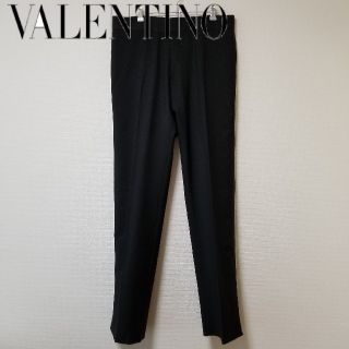 ヴァレンティノ(VALENTINO)の新品タグ付 13万円  VALENTINO サイドライン スラックス イタリア製(スラックス)