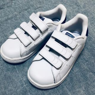 アディダス(adidas)のSTANSMITH ブルー15.5cm(スニーカー)