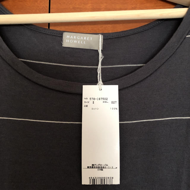 MARGARET HOWELL(マーガレットハウエル)のマーガレットハウエル フレンチスリーブTシャツ レディースのトップス(Tシャツ(半袖/袖なし))の商品写真