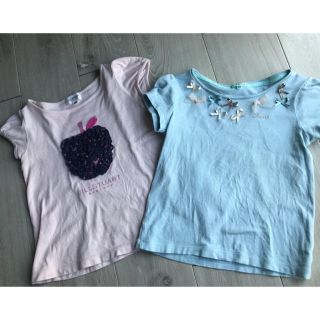 トッカ(TOCCA)のトッカ、ジル、100センチ女の子Tシャツ.2点セット(Tシャツ/カットソー)