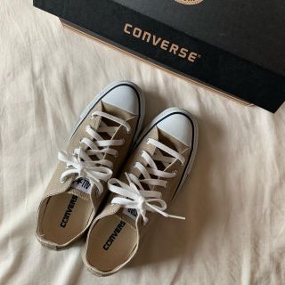 コンバース(CONVERSE)の新品同様 ベージュ、converse (スニーカー)