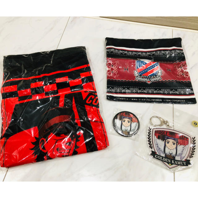 コンサドーレ札幌 × ゴールデンカムイ グッズ 4点セットの通販 by まふゆ's shop プロフィールお読みください|ラクマ