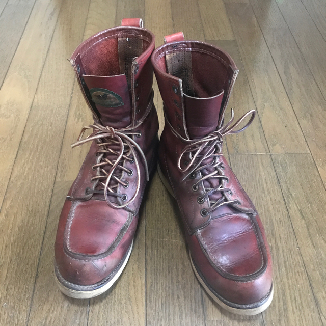 REDWING 8インチモック 半円犬タグ 箱なし US11