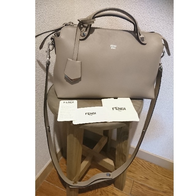 FENDI バイザウェイ スモール グレージュ