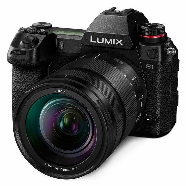 Panasonic(パナソニック)の新品 LUMIX DC-S1 標準ズームレンズキット スマホ/家電/カメラのカメラ(ミラーレス一眼)の商品写真