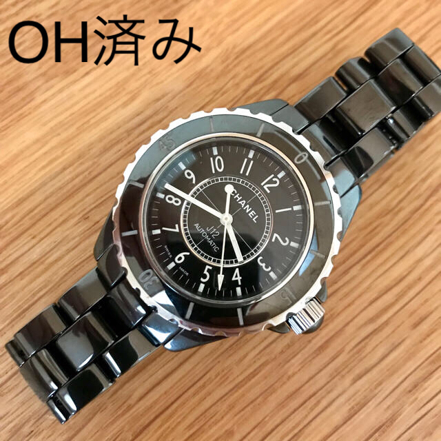 春早割 CHANEL オートマチック OH済み!シャネル J12 38mm - 腕時計(アナログ) 春早割 CHANEL オートマチック OH済み!シャネル J12 38mm - 腕時計(アナログ)