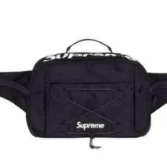 Supreme waist bag 17ss 黒 シュプリーム ブラック