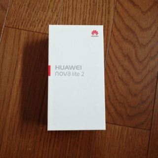 Huawei nova lite 2  SIMフリー 32GBブラック(スマートフォン本体)