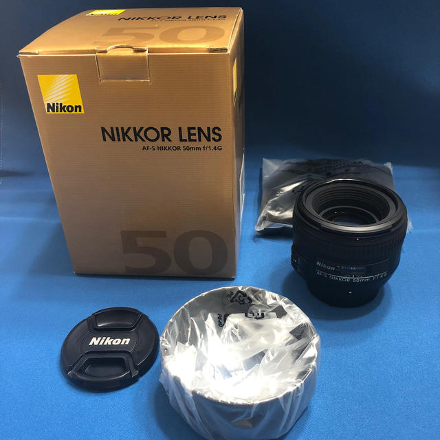 ニコン AF-S NIKKOR 50mm f/1.4G 美品 単焦点レンズ レビュー高評価の