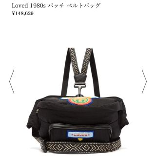 グッチ(Gucci)のgucci  loved 1980s パッチベルトバッグ(ボディーバッグ)