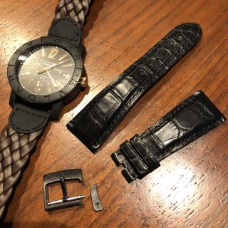 ブルガリ カーボンゴールド ベルトのみ 大きな取引 hipomoto.com