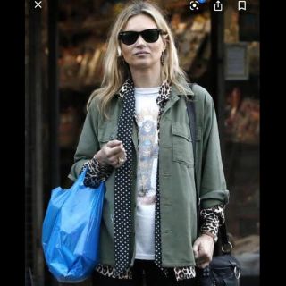 Equipment エキプモン Kate Moss コラボブラウス シャツ