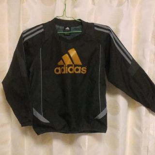 アディダス(adidas)の男児130cm　adidas ｳｲﾝﾄﾞﾌﾞﾚｰｶｰ(ﾌﾞﾗｯｸ)(ジャケット/上着)