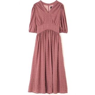 ジルバイジルスチュアート(JILL by JILLSTUART)の新品♡定価14,960円　ジルバイジルスチュアート ワンピース Sサイズ ピンク(ロングワンピース/マキシワンピース)