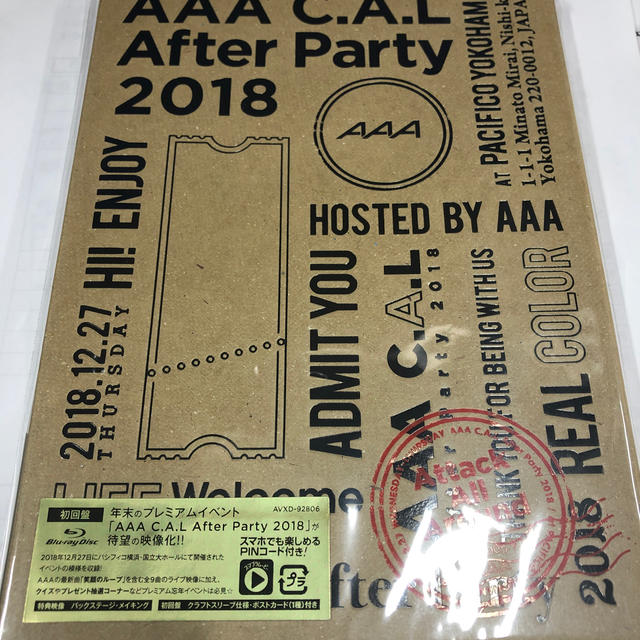 AAA C.A.L After Party 2018(スマプラ対応)【Blu-r