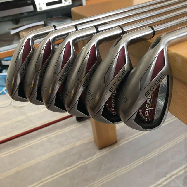 サイトにも Callaway キャロウェイ ディアブロエッジUT&アイアンセット 未使用品 【coco様専用】メンズ ゴルフ セットCallaway,NEXGEN クラブ クラブ