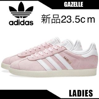 アディダス(adidas)のadidas GAZELLE アディダスガゼル ピンクxホワイト スニーカー(スニーカー)