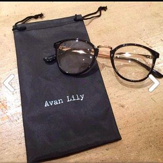 アバンリリー(Avan Lily)の新品♡アバンリリー 伊達メガネ (サングラス/メガネ)