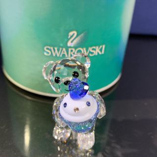 スワロフスキー(SWAROVSKI)のスワロフスキー  置物 クリスベア (置物)