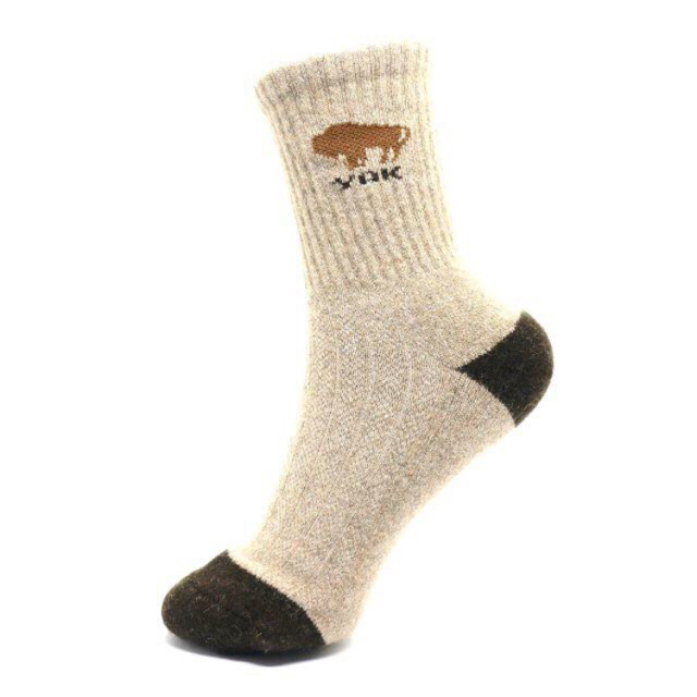 ウールソックス Mongolian Wool Socks メンズのレッグウェア(ソックス)の商品写真