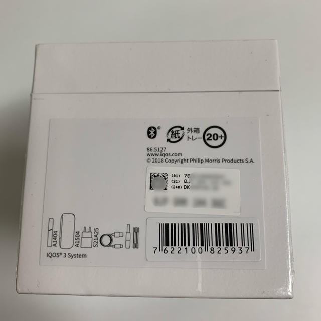 IQOS3 アイコス3 iQOS3 ホワイト 白 新品未使用