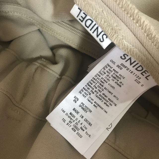 SNIDEL(スナイデル)のハイウエストポンチタイトスカート レディースのスカート(ひざ丈スカート)の商品写真
