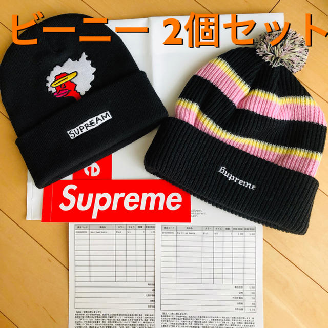 帽子Supreme ビーニー 2個セット Gonz Ramm ゴンズ beanie