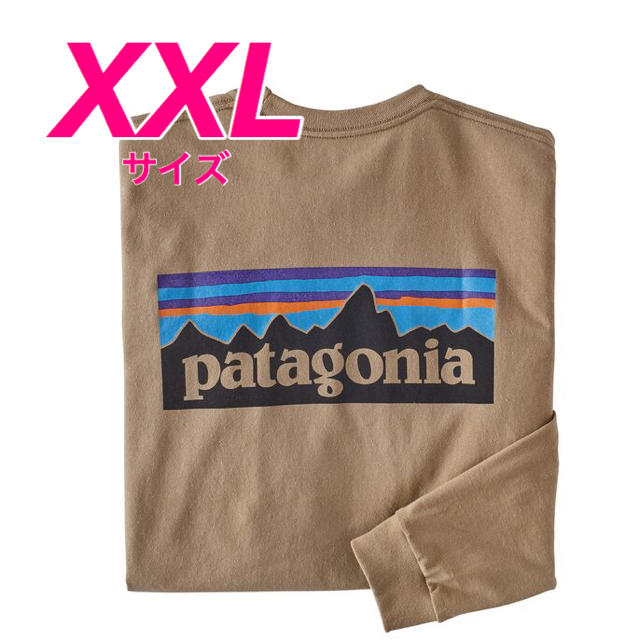 patagonia(パタゴニア)のXXLサイズ【完売品】メンズ ロングスリーブ P-6ロゴ レスポンシビリティー メンズのトップス(Tシャツ/カットソー(七分/長袖))の商品写真