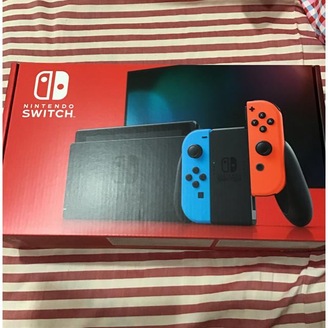 Nintendo switch 本体 ネオン 新品