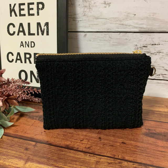 Handmade☆マリリンモンロー ニット生地 ポーチ - ファッション小物 Handmade☆マリリンモンロー ニット生地 ポーチ - ファッション小物