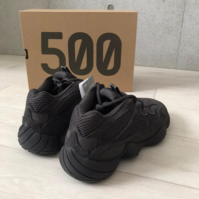 新品未使用 YEEZY 500 Utility Black 27cm