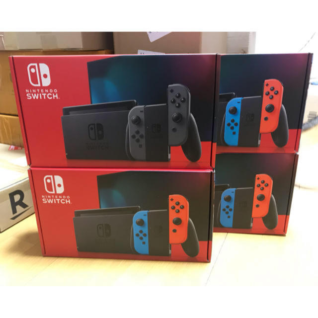 Nintendo Switch 本体 6台セット ロト1台 ネオン3 グレー2