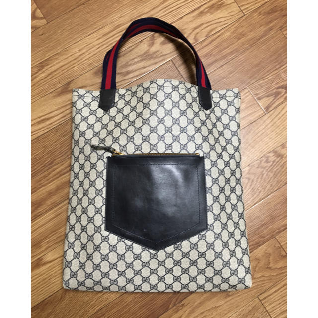 専用【GUCCI オールドグッチ】シェリーライン トートバッグ/ネイビー 専用【GUCCI オールドグッチ】シェリーライン トートバッグ/ネイビー