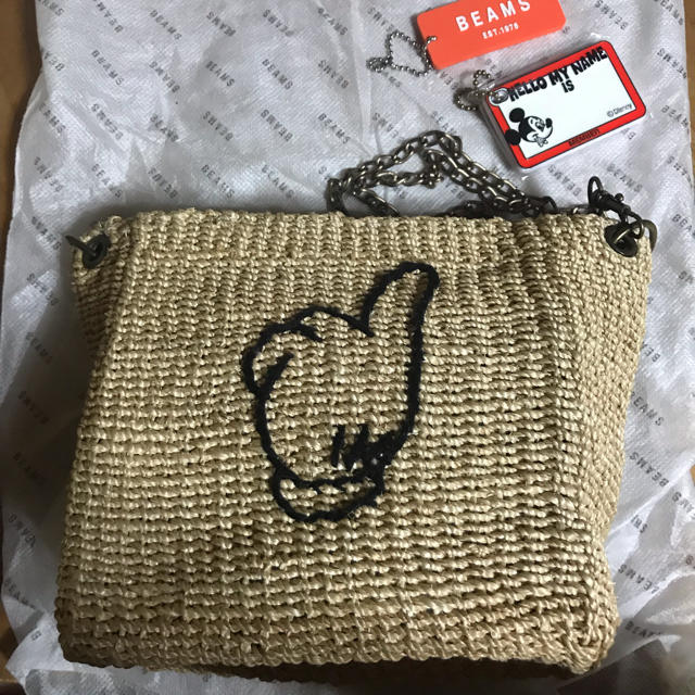 BEAMS BOY - Beams boy disney ミッキー かごバッグ m♡様専用の通販