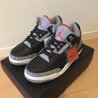 ナイキ(NIKE)のNIKE AIR JORDAN 3 Black Cement 2018(スニーカー)