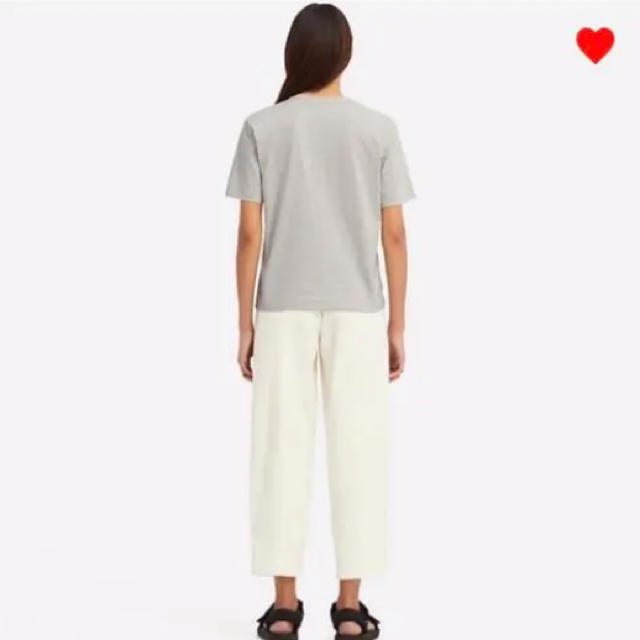 UNIQLO(ユニクロ)のユニクロ リラックスフィットクルーネックT(半袖) ホワイト レディースのトップス(Tシャツ(半袖/袖なし))の商品写真