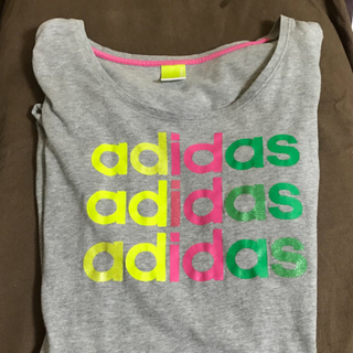 アディダス(adidas)のアディダス ロングTシャツ(Tシャツ(半袖/袖なし))