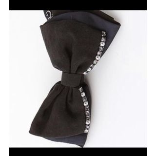 コンプレックスビズ(Complex Biz)のクロワッサンクリップ （黒と紺色）【美品】週末お値下げ‼️(バレッタ/ヘアクリップ)