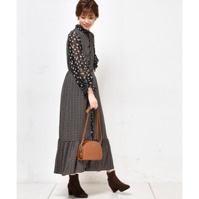 新品♡タグ付き♪ ジョーゼット花柄ワンピース ナイスクラップ 大特価‼️