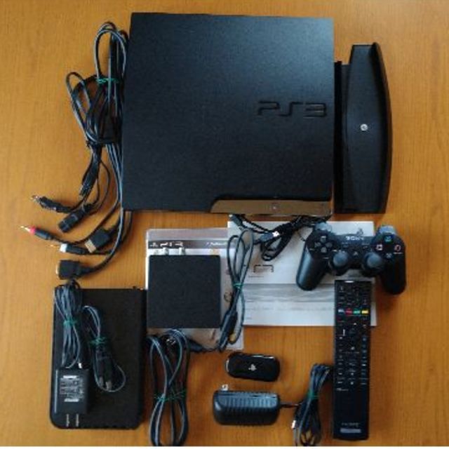 家庭用ゲーム機本体PlayStation3　トルネ＋USBハブ＋HD（1TB)付属