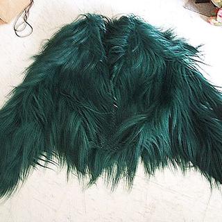 GUCCI 　グッチファー　コート ジャケット　GOAT FUR ランウェイ