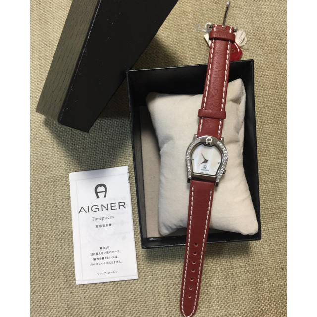 AIGNER - アイグナー ダイヤ付 レディース腕時計 新品 未使用の通販 by ...