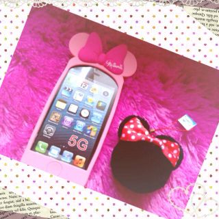 ディズニー(Disney)の新品♡ミニーiphone5ケース値下げ中(モバイルケース/カバー)