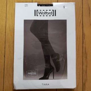 ウォルフォード(Wolford)のWolford  ウォルフォード66ﾃﾞﾆｰﾙ スワロフスキーエレメントブラック(タイツ/ストッキング)