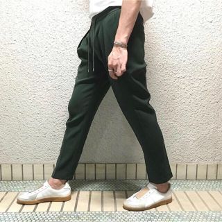 NuGgETS - 70%off nuggets 18ss スリムイージーパンツ　ブラック