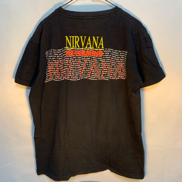 日/祝も発送 激レア!入手困難品!NIRVANA ニルヴァーナ バンドT 程度
