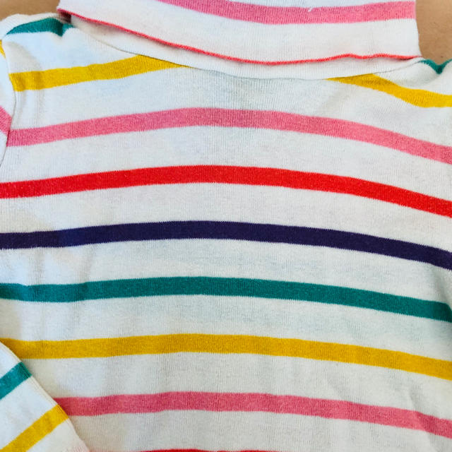 babyGAP(ベビーギャップ)のbabygapタートルネック キッズ/ベビー/マタニティのキッズ服女の子用(90cm~)(Tシャツ/カットソー)の商品写真