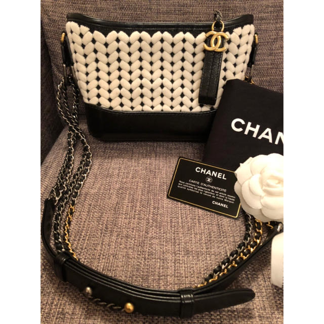 正規品 美品 CHANEL ガブリエル  スモールホーボー 27番台